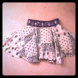 Blue Sky flowing skirt